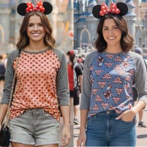 NWT 2 Lularoe Disney Minnie Tees(size XS)